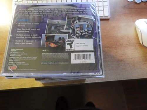 MAXIMUM CAPACITY HOTEL GIANT (PC( CD BRAND NEW LOWEST PRICE ANYWHERE - Picture 2 of 2
