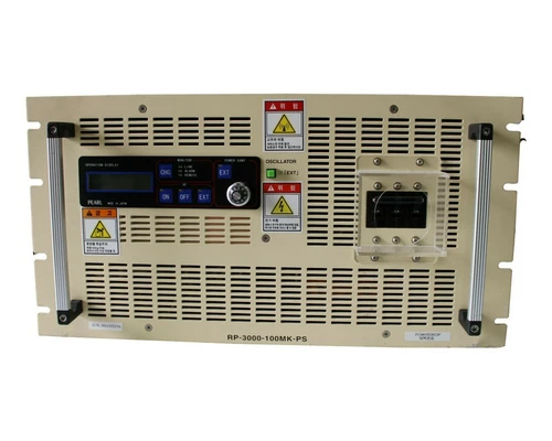 PEARL KOGYO RF GENERATOR RP-3000-100MK-PS 180-220VAC 3P 50/60HZ 9KVA 100MHZ 3KW
