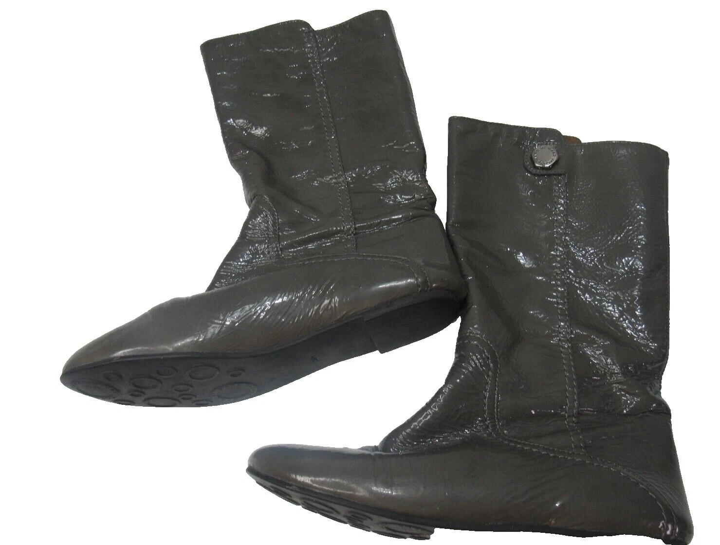 Botas de Cuero Charol Marc Jacobs para Mujeres