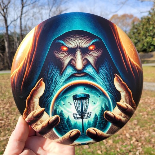 *Disc Golf custom Gateway Pure White WIZARD 173gm Putt & Approach PDGA Approved - Picture 4 of 7