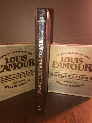 SILVER CANYON Louis L'Amour Collection GENUINE LEATHER Gold Gilt Page Edges West - Bild 1 von 10
