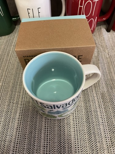 Taza de café Starbucks Been There Series El Salvador Collectors 14 OZ. Surf City - Imagen 8 de 8