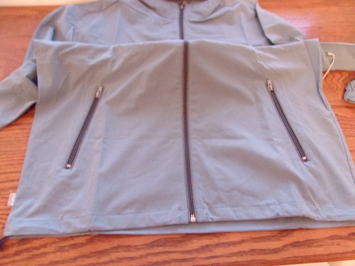 LINKSOUL Make Par Not War John Ashworth Golf Jacket - Size Small - Color Lagoon - Picture 2 of 5