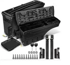 A Pair Ute Swing Boxes fit VW Amarok 2011-22 Tub Side Tool Lockable Storage