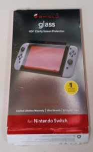 ZAGG Invisible Shield Glass Full Screen Protector For Nintendo Switch- USED