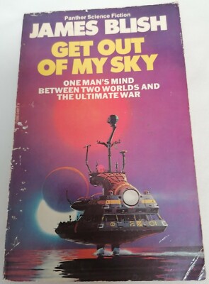 BOOK - Vintage James Blish Get Out Of My Sky Panther Books 1980 Sci-Fi Paperback