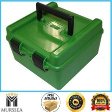 Mtm R-100-mag Deluxe 100 Round Rifle Ammo Box 300 Wsm 375 Win Mag 7mm Rem Mag