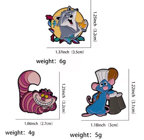Disney Character Enamel Pins/Badges - Picture 155 of 195