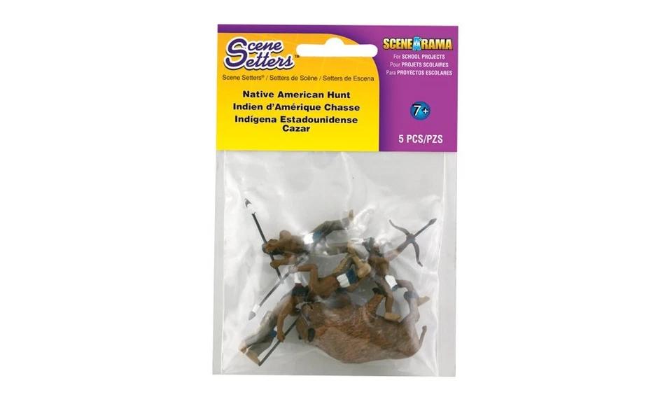 Setters de escena nativos americanos Woodland Scenics SP4444 Foto 2 de 2