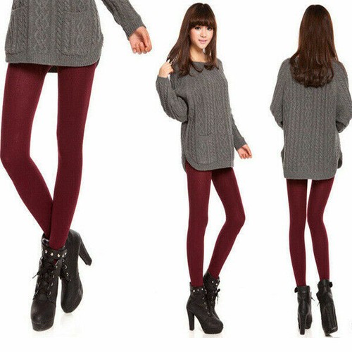 NEU Damen Winter Warm Leggings Futter Leggings Verdickte Hose Warm und Weich - Bild 19 von 20