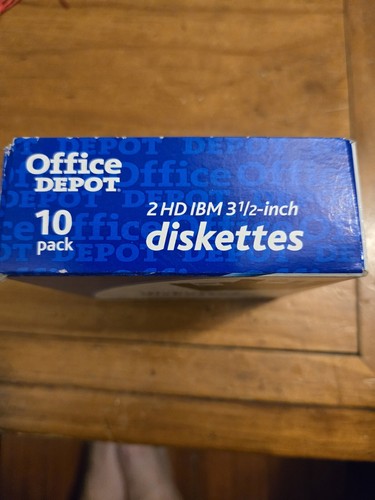 Office Depot Diskettes 10-Pack 2HD IBM 3 1/2in 1.44MB Double Sided High Density - Bild 3 von 3