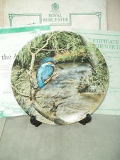On the Alert Quiet Waters Graham Bradshaw Royal Worcester Collectors Plate.