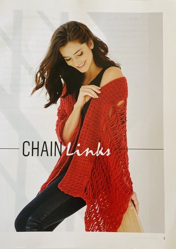 Leisure Arts Book 6995 CROCHET LACY WRAPS by Kristi Simpson - Picture 3 of 10