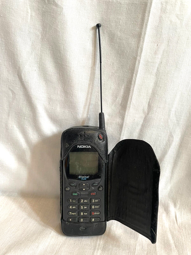 Vintage Nokia Handy PROP / UNGETESTET Ledertasche - Bild 1 von 9