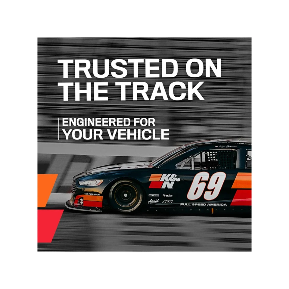 Panel de filtro de aire de alto flujo de repuesto K&N Drop-in para BMW Serie 3/5, X3, Z3 Foto 3 de 4