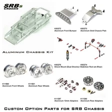 Option Parts Aluminum Chassis Kit for Tamiya Sand Scorcher Fighting Buggy Champ