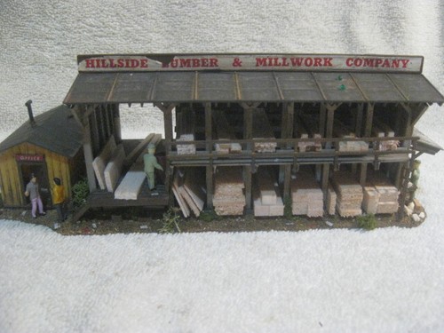 Atlas Lumber Yard & Office Assembled-weathered-landscaped & detailed - Picture 2 of 11