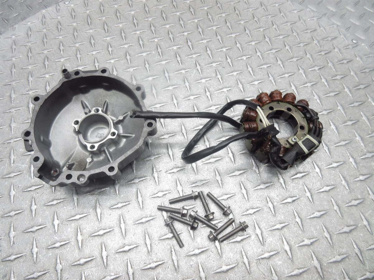 2009 09-12 Kawasaki ZX600 ZX6R Stator Magneto Cover Bolts
