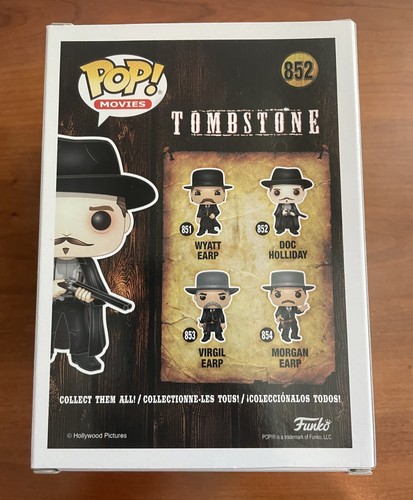 VAL KILMER Signed Autographed Funko Pop Doc Holliday Tombstone w/COA - Picture 3 of 3