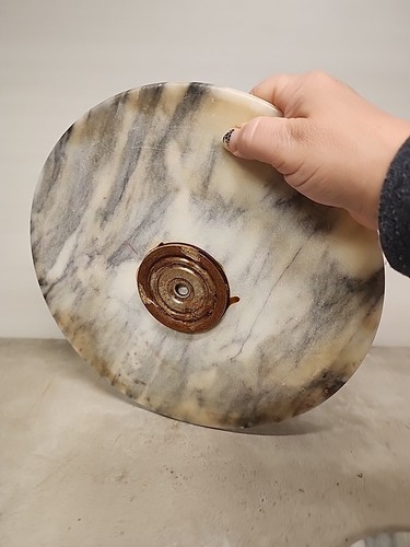 U4 Marble Type 2 Lazy Susan's 12 " Round & 6" GB5 - Picture 6 of 10