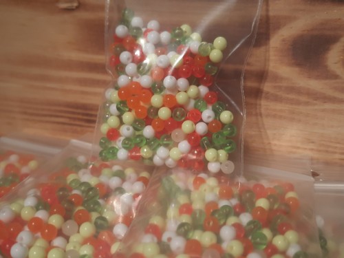 250 - 4mm Beads - Multi-Color - Fishing/Lure Crafting - Picture 2 of 6