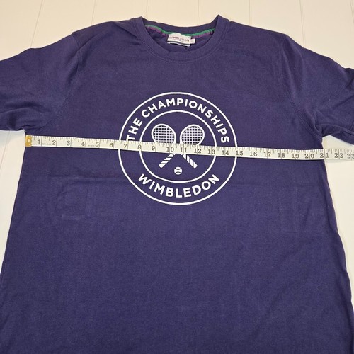 Wimbledon The Championships T-Shirt Navy Blau Gr. XL (passt US MEDIUM) Tennis - Bild 7 von 8