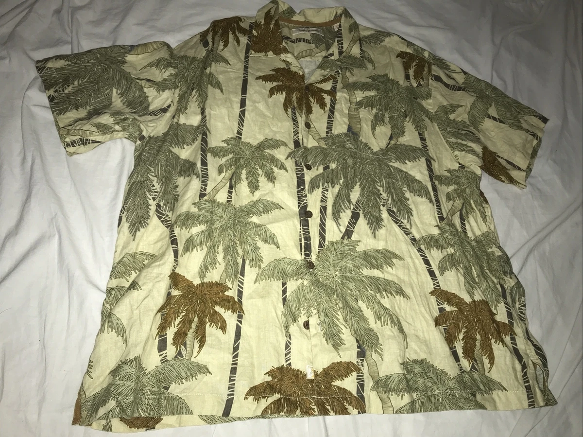 Tommy bahama sale palm tree shirt