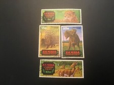 ICOLLECTZONE  Zambia 77-80 VF used elephant