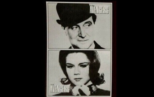 The Avengers Lot 10 UK Postkarten Steed Patrick Macnee Peel Diana Rigg Twiggy - Bild 2 von 4