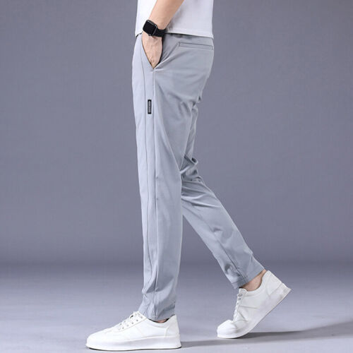 Men's Casual Sports Sweatpants Joggers Training Gym Pants Workout Cool Trousers - Picture 8 of 24