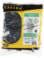 Zareba Black Pin-lock T-post Insulator Zareba Black Pin-lock T-post Insulator