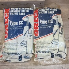 12 Genuine Oreck Type CC Hypo Allergenic CCPK8DW Vacuum Filter Bags