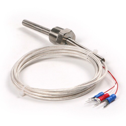 RTD Pt100 Temperature Sensor Probe,3 Wire High Precise Accuracy Range:-50℃- 250℃ - Picture 2 of 13