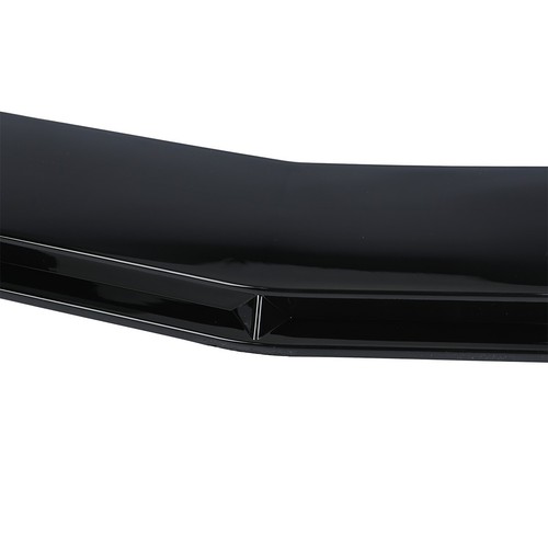 For BMW E90 E92 320i 328i Front Bumper Lip Spoiler Splitter Gloss Black ABS - Picture 8 of 10