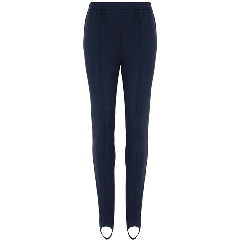 LADIES PULL ON SKI PANT ELASTICATED STIRRUP SLIM TROUSER SOFT STRETCHY PLUS SIZE - Picture 9 of 10