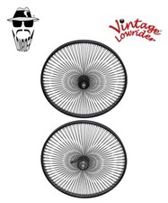 VINTAGE LOWRIDER 144 Spoke Black Dayton Wheel 24" Front Or Coaster 14g Spokes.