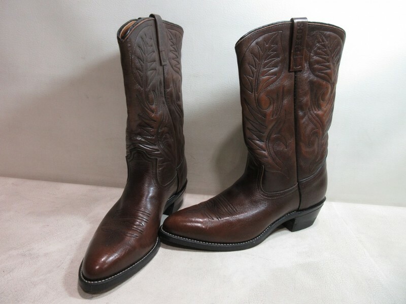 Vintage rojo Wing Pecos 9801-1 marrón botas de vaquero occidental para hombres 11.5 a (Estrecho) Vintage rojo Wing Pecos 9801-1 marrón botas de vaquero occidental para hombres 11.5 a (Estrecho)