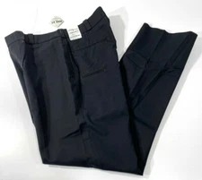 NEW FLYING CROSS MENS PERFECT MATCH PANTS 39489 MIDNIGHT NAVY 30x36 UNHEMMED