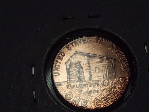 Prägefehlermünze 2009 Denver Stempelglanz One Cent DDO - Bild 1 von 12