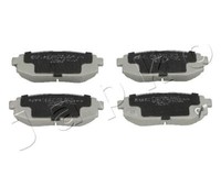 Japko BremsbeläGe Bremsbelegsatz Hinten FüR Toyota GT 86 Coupe Subaru BRZ