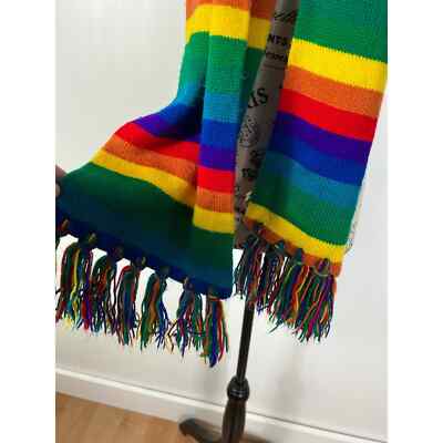 小物 90s OLD GAP Rainbow Knit Muffler. 90s OLD GAP Rainbow Knit Muffler.