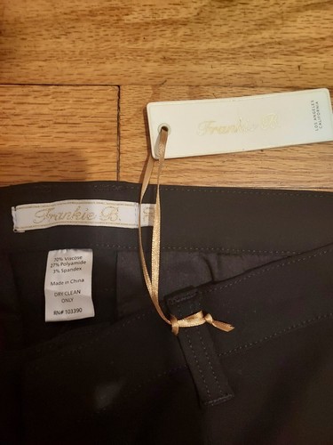 Frankie B Rare Black Jewell Bell Pants - Picture 3 of 6