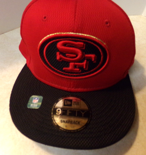 New Era SF 49ers 9Fifty Snapback Hat Official NFL Cap One Size