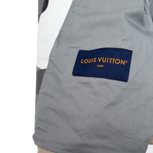 LOUIS VUITTON X KID SUPER PATCHWORKED PORTRAIT DENIM JACKET FR54 / XL RRP£3,350 - Picture 15 of 16