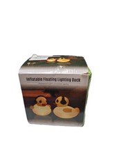 Inflatable Duck Pool Float with Lights