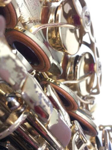 YAMAHA YAS-875 YAS875 Eb Saxofón Alto G1 Cuello Lacado Dorado Operación compr... - Imagen 6 de 9