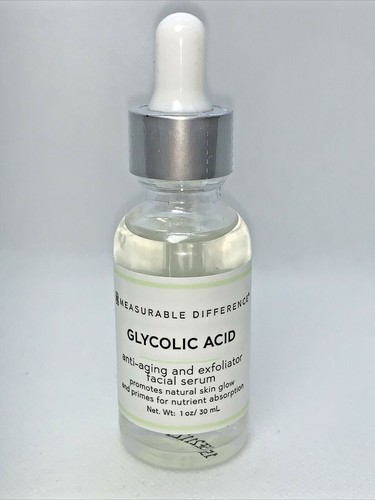 DIFFERENZA MISURABILE ACIDO GLICOLICO ANTIETÀ ED ESOLIANTE SIERO VISO 1 OZ - Foto 7 di 11