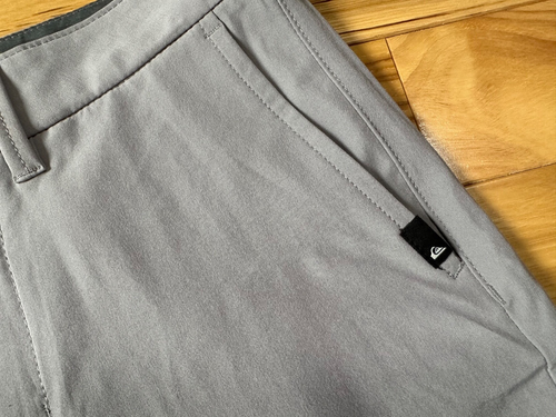 Quiksilver Amphibian 4 Way Stretch Shorts Boys Size 10/25 Gray - Picture 2 of 8