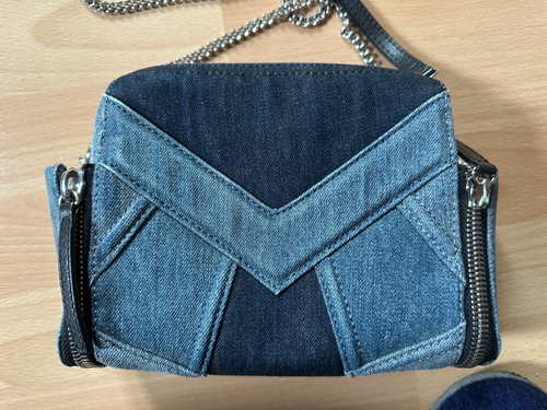 DIESEL Umhängetasche Jeans Schultertasche Denim - Bild 3 von 8