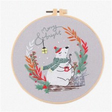 MerryStitch: Embroidery Magic Kit - Unleash Your Creativity with Easy Patterns 